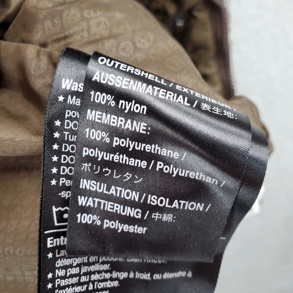 Burton Women's Hooded Snowboard Ski Jacket Size Medium Brown Paisley - Picture 4 of 13